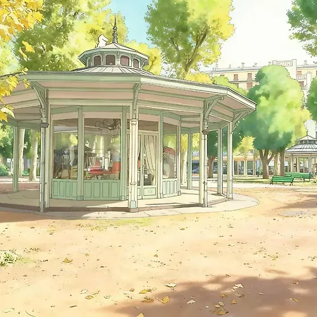 4 Personnes Vue Parc T2 Plein Centre Apartmán
