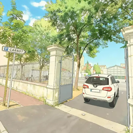 4 Personnes Vue Parc T2 Plein Centre Apartmán